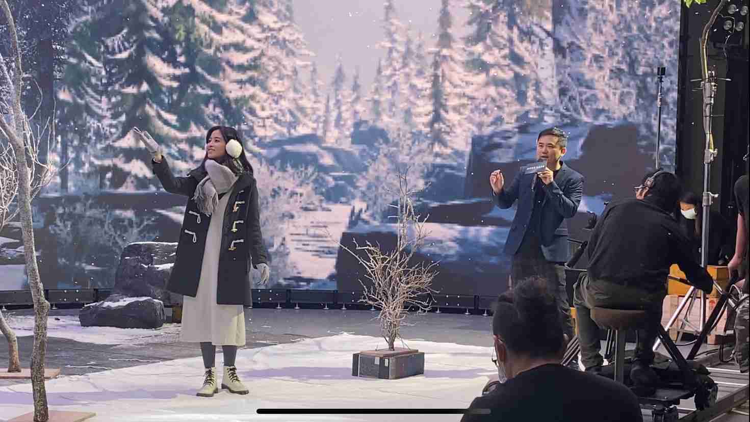 彩神vll以ALED先进显屏技术，，与金马奖视觉特效团队“再现影像”携手合作打造LED虚拟摄影棚，，提供沉浸式表演体验，，，并精简拍摄成本与时间